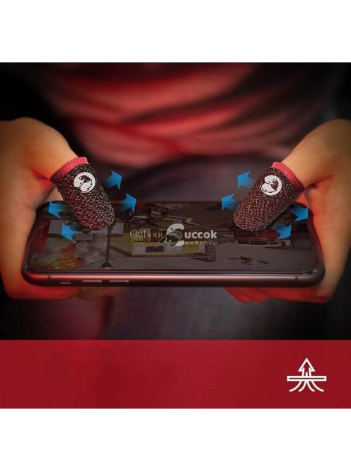 Gamer control kesztyű, Csúszás és izzadságmentes ujj kesztyű