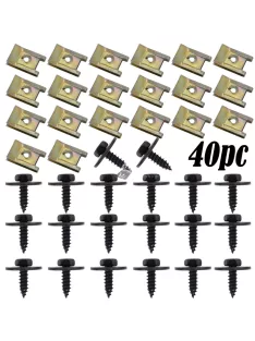 Auto Karosszéria Rögzítő Szett (40 db)