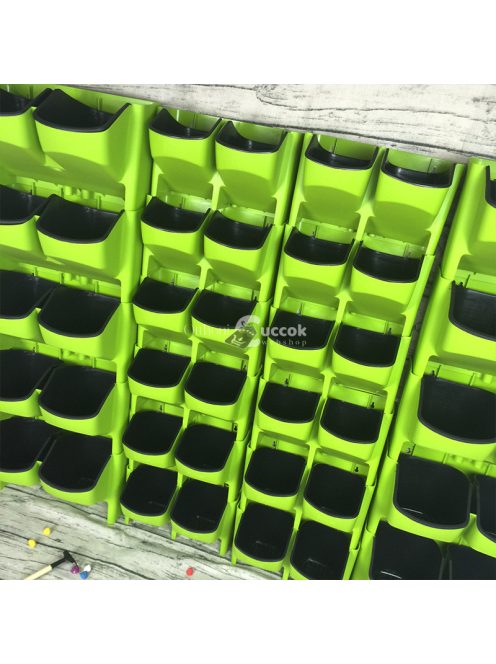 Fali virágtartó Dupla