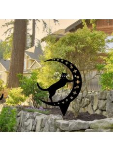 Macskás kerti dekoráció