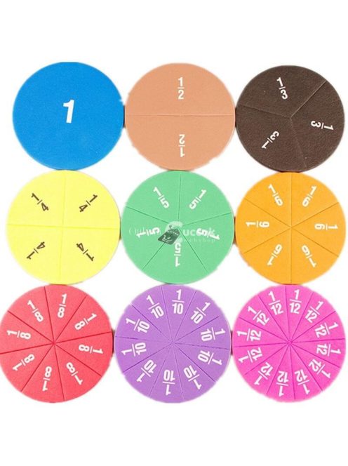 Matematikai tört oktató játék, összeadás-kivonás szórakozva (51 db-s szett)