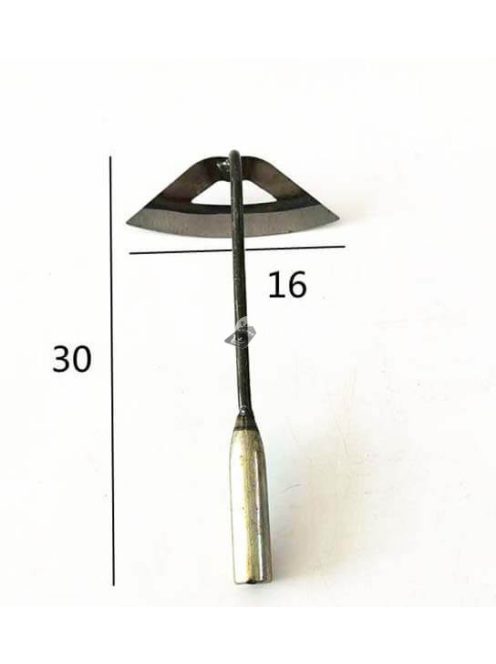 Kézi gyomvágó, Üreges kapa rozsdamentes acélból