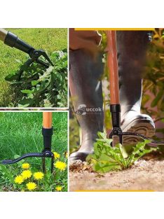 Gyomkihúzó szerszámfej, gyökér és gyomeltávolító