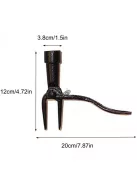 Gyomkihúzó szerszámfej, gyökér és gyomeltávolító