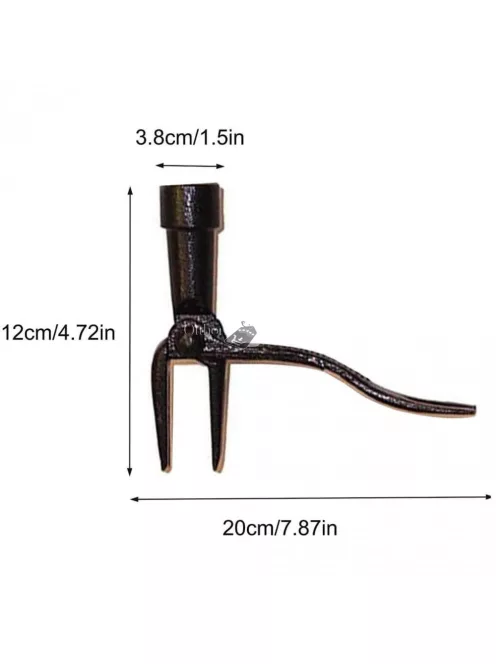 Gyomkihúzó szerszámfej, gyökér és gyomeltávolító