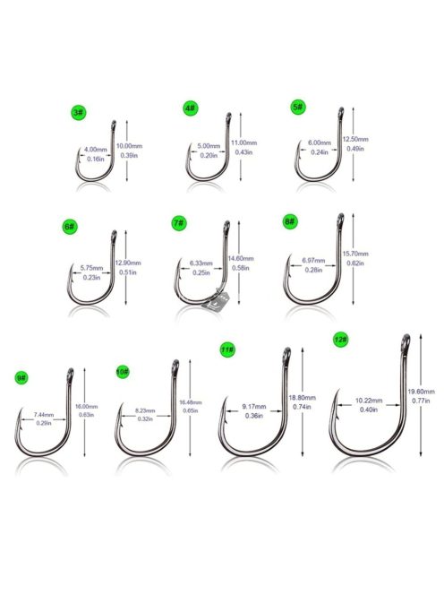 100 db-os Horog Készlet