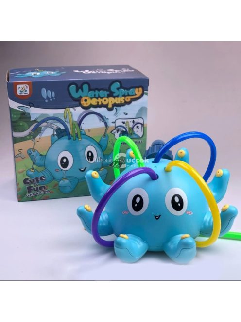 Vizet fröcskölő polip