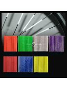 Kerékpár küllő dísz, Fényvisszaverő rúd biciklire (12 db)