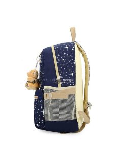   Iskolatáska szett 3 db (Hátizsák, oldaltáska, kozmetikai-neszesszer táska)