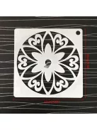 Mandala stencil, rajzsablon 48 db