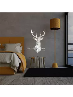 Szarvas formájú tükör matrica