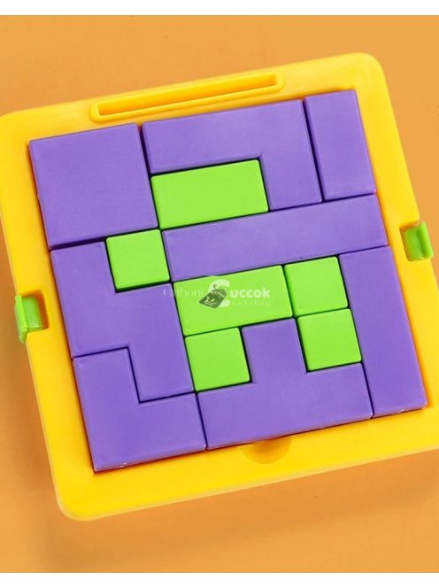 Logikai Puzzle készlet (55 db mintakártyával)
