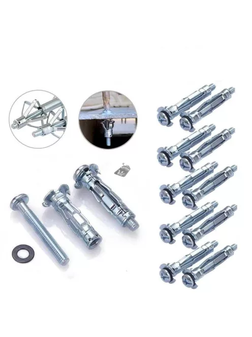 Fém szárnyas tipli csavarral