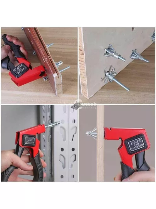 Fém szárnyas tipli csavarral