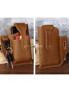 Retro bőr övtáska, férfi táska