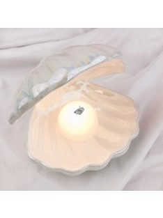 Kerámia kagyló dísz