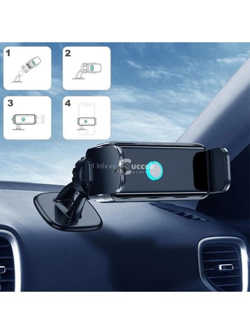 Prémium Automatizált Telefontartó Autóba