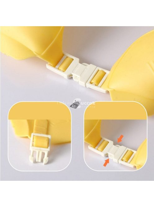 Hajmosó sapka gyerekeknek, Korona formájú szemvédő fürdőszobai sapka