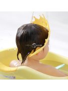 Hajmosó sapka gyerekeknek, Korona formájú szemvédő fürdőszobai sapka