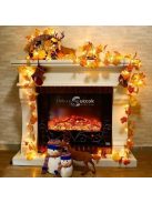 Világító LED -es Falevél Dekoráció