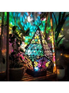 Gyémánt alakú, LED dekorációs lámpa