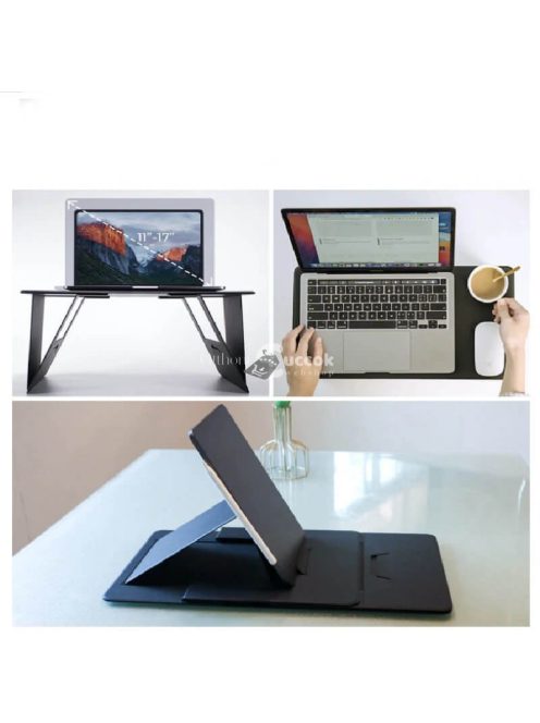 Hordozható, összecsukható laptop tartó állvány