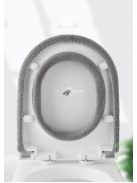 Téli WC ülőke huzat