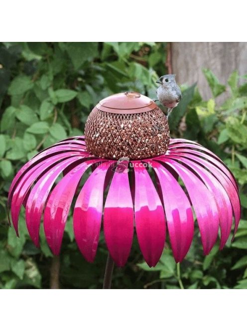 Virág madáretető, kerti dekoráció