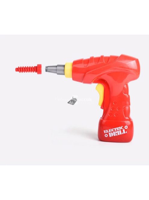 Szerelő gyermekjáték készlet, összerakható kisautóval