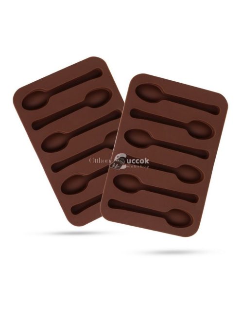 Szilikon csokikanál forma