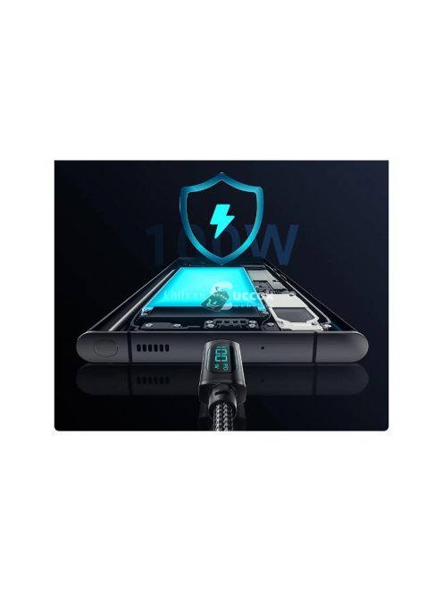 Essager 7A USB Type C gyors töltő kábel 3 db-os