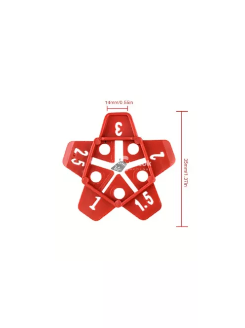 Műanyag kerámia csempe távtartó