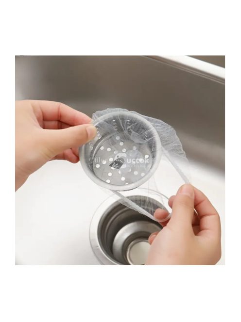 Konyhai mosogató szűrő szemeteszsák 200 db