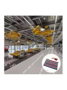 Dugókulcstartó sín készlet