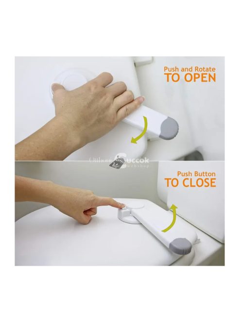 Nyitásgátló WC-zár