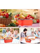 Összecsukható mikrózható pizzaszelettartó