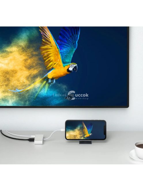 Lightning/HDMI Video és Töltő Adapter