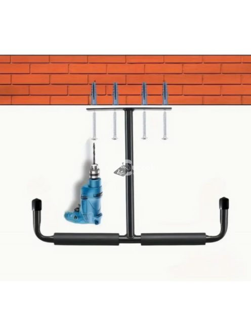 Mennyezetre szerelhető tároló kampó 2 db