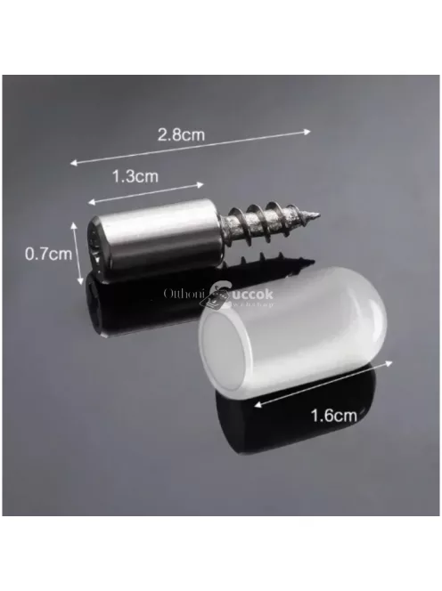 Keresztirányú önmetsző gumihüvelyes csavar készlet 50 db