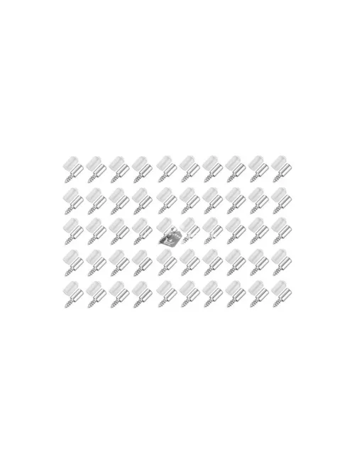 Keresztirányú önmetsző gumihüvelyes csavar készlet 50 db