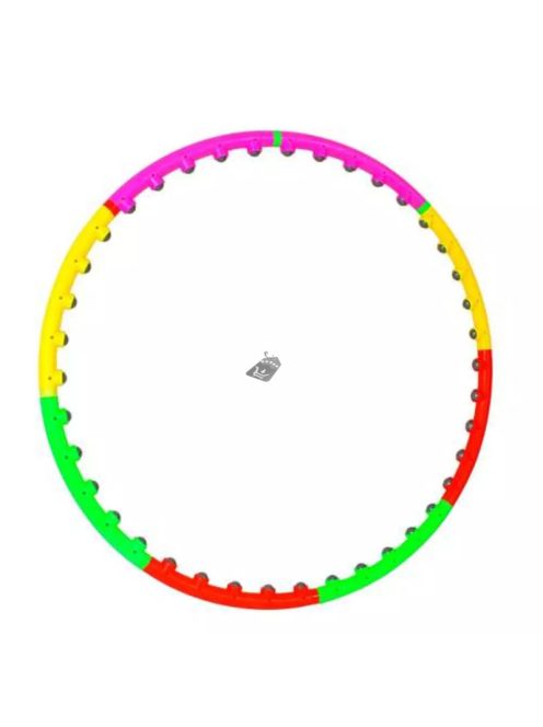 Masszírozó hulahopp karika - 90 cm