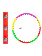 Masszírozó hulahopp karika - 90 cm