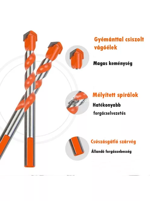 Fúrószár készlet (4 darabos)