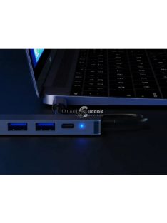 C típusú 4 portos USB Hub 3.0–4K HDMI