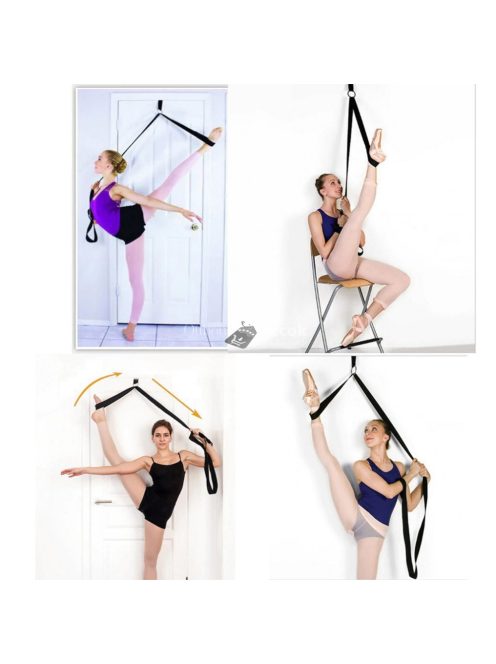 Ajtóra rögzíthető, hajlékonyság növelő, nyújtó edzőheveder