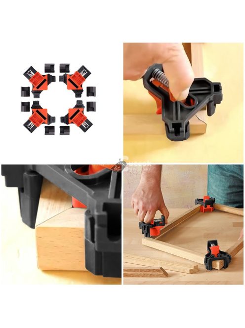 4 db sarokrögzítő 5-22 mm