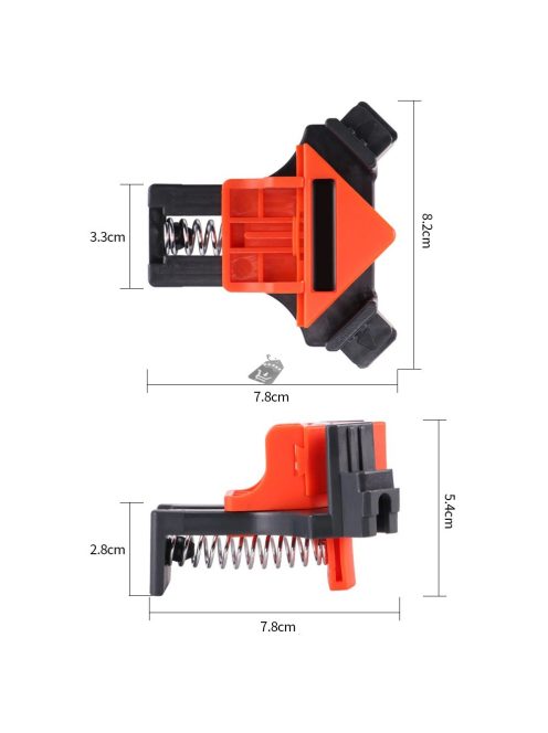4 db sarokrögzítő 5-22 mm