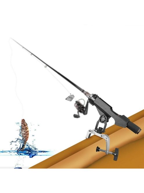 Horgászbot tartó - 360°-ban elforgatható