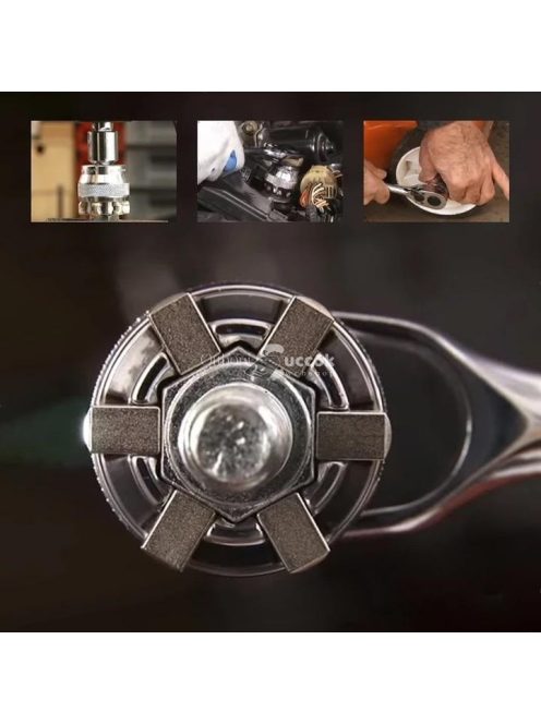 Állítható csőkulcs fej 10-19 mm