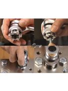 Állítható csőkulcs fej 10-19 mm